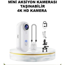 Eco Lounge 4K Wifi Spor Kamerası Su Geçirmez Mini Aksiyon Kamera