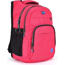Relaxion Unisex Çocuk Ortopedik Çok Gözlü Günlük Seyahat Okul Sırt Çantası 2238