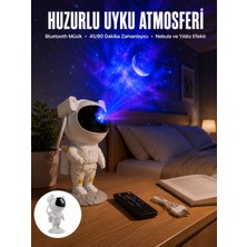 Eco Lounge Astronot Görünümlü Projeksiyon Speaker Taşınabilir