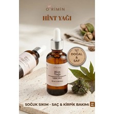 Orimin Soğuk Sıkım Hint Yağı- %100 Saf- 50 ml