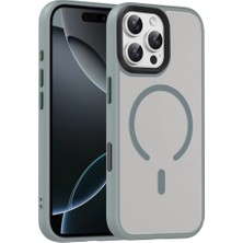 Aesco Joko Apple Iphone 16 Pro Max Megane Magsafe Kapak - Titan Gri