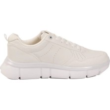 BST-2016 M Beyaz-Beyaz Erkek Sneaker