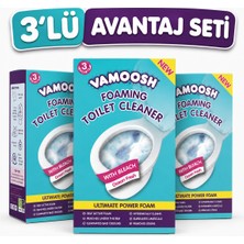 Vamoosh Köpüren Tuvalet Temizleyici - 3lü-3 Paket