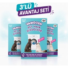Vamoosh Evcil Hayvan Tüyü Temizleyici Toz Deterjan 3lu- 3 Paket