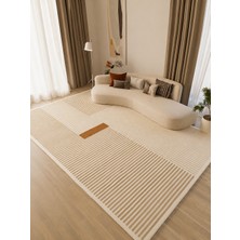 Mabeba Tekstil Makinede Yıkanabilir Kaymaz Taban Leke Tutmaz Mutfak Halısı Salon Halısı ve Yolluk/mbbcızgılı1