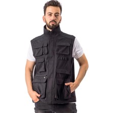 Freecamp Vest Erkek Balıkçı Yelek-Siyah