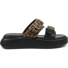Nine West Hınsey Siyah Kadın Düz Terlik