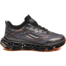 Mc Jamper Siyah Füme Memory Foam Bağcıklı Hafif Esnek Erkek Sneaker 2326 M