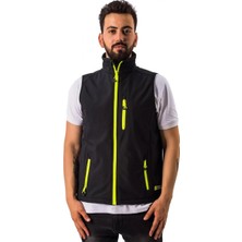 Freecamp Vest Erkek Softshell Yelek-Siyah