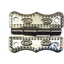 Marsilyan Papatya Menteşe - Büyük 20X30 Mm, Nikel, 1 Adet