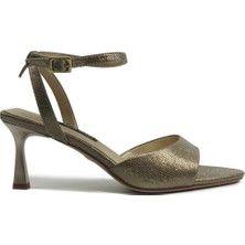 Nine West Marıa 6fx Altın Kadın Topuklu Sandalet