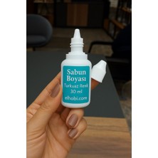ElHobi 1 adet Sabun Boyası veya Renklendirici - Turkuaz - 30 ml