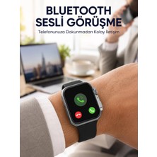 Hace Bazaar RS12 Pro+ Titanyum Kasa Akıllı Saat – Uyku ve Nabız Takibi Suya Dayanıklı Bluetooth Arama Yen