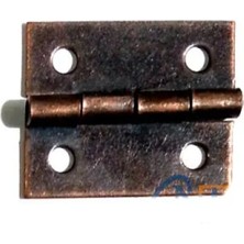 Marsilyan Tavla Menteşesi 3cm, No:1/4 - Oksit, 1 Adet