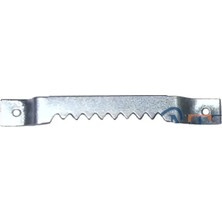 Marsilyan Tırtıklı Timsah Ağız Çerçeve Askı - Büyük, Çinko, 8X57MM, 1 Adet