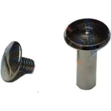 Marsilyan Cilt Menü, Katalog, Kartela Vidası, 13MM - Nikel, 1 Adet