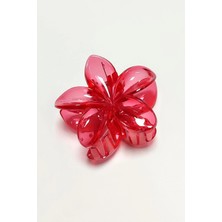 Eco Lounge Kırmızı Lotus Toka 6 cm (Kartsız)