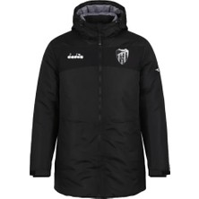 Diadora Kocaelispor 1090117 Alto Anorak Uzun Mont Siyah
