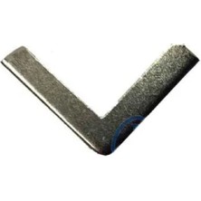 Marsilyan Kitap, Kapak, Menü, Albüm Köşesi, Orta - 18X32MM, Nikel, 20 Adet