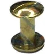 Marsilyan Cilt Menü, Katalog, Kartela Vidası, 9 mm - Sarı, 1 Adet