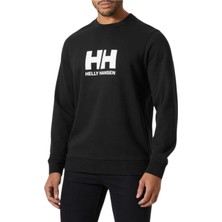 Helly Hansen Hh Logo Crew Sweatshırt Erkek Siyah Sweatshirt HHA.54583-HHA.990