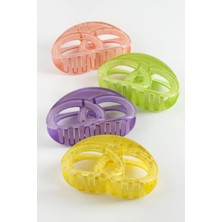 Eco Lounge Iç Içe Halka Renkli Mandal Toka 12 cm