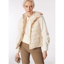 Discovery Expedition Fuşya Kadın Dik Yaka Basic Kapitone Puffer Yelek D3WG-YLK1