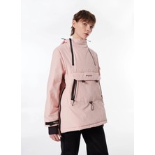 Discovery Expedition D4WL-MNT3012 Açık Pembe Standart Düz Kadın Kayak Montu