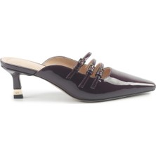 Nine West Barbara2 5pr Bordo Kadın Topuklu Terlik