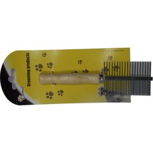 Shophnrl Eastland Tahta Saplı Metal Köpek Tarağı