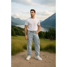Banny Jeans Erkek Kargo Cepli Jean Pantolon