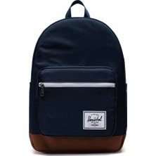 Herschel Pop Quiz Unisex Sırt Çantası - Lacivert/kahverengi