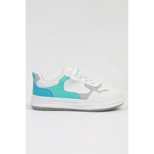 Benetton ® Ithal Beyaz Gri Çocuk Spor Ayakkabı BNI-10025