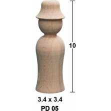 Ehobici Boyanabilir Peg Doll  PD05