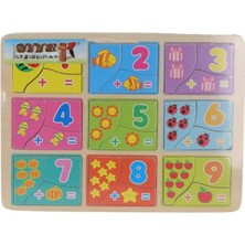 Uravas Store Mey Ithalat® 4215 Tahta Bultak Bulmaca Puzzle 27 Prç