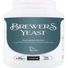 Natur Brewers Yeast 75 Tablet Kedi ve Köpek B Vitamini Tüy Dökülmesi ve Deri Bakım Takviyesi