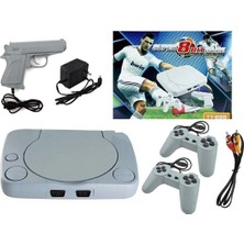 Eco Lounge Gri Renkli 8 Bit Klasik Oyun Konsolu Retro Tv Bağlantılı Rca Çıkışlı Kablolu Oyun Cihazı