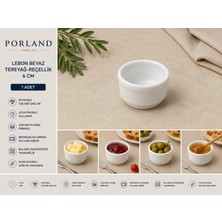 Porland Lebon Beyaz Tereyağ-Reçellik 6cm 04POR028915