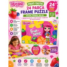 Laço Kids Strawberry Shortcake Fruit-Tastic 24 Parça Frame Puzzle CK7862