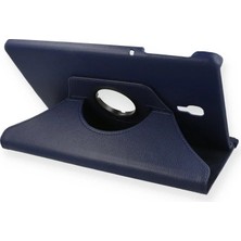 DS LLC Samsung Galaxy T590 Tab A 10.5 Kılıf 360 Tablet Deri Kılıf - Lacivert