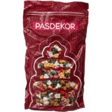 Pasdekor Karışık Çakıl Taşı Çikolata Waffle Pankek Pasta Süsü 1 kg