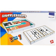 DS LLC 416 Shuffleboard Oyunu 2ın1 -Akçiçek Oyuncak