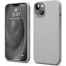 DS LLC Apple Iphone 14 Kılıf First Silikon - Gri