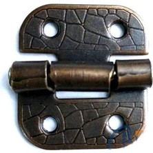 DS LLC Stoplu Menteşe - 30X33MM, Oksit, 1 Adet