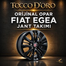 Opar Fiat Egea 16" Siyah Çelik Jant 1 Adet (Oem: 55177555)