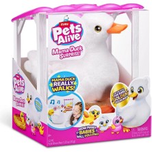 DS LLC PEL03000 Pets Alive Anne ve Yavru Ördekler