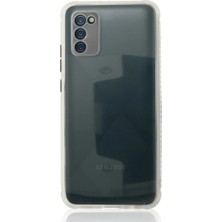 DS LLC Samsung Galaxy A02S Kılıf Miami Şeffaf Silikon - Şeffaf