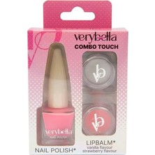 DS LLC VRB37000 Very Bella - Bakım Seti (2 Farklı Renk ve Aromalı Lip Gloss+Oje)