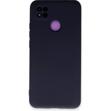 DS LLC Xiaomi Redmi 9c Kılıf Nano Içi Kadife Silikon - Lacivert
