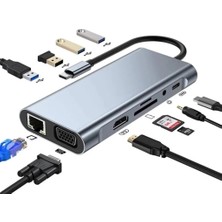 DS LLC ZR44/A Type-C 11 In 1 Gigabit Hdtv Çevirici